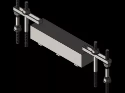 strap clamp, milling assembly