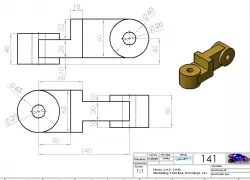 Study CAD CAM - Modeling Practice Drawings 141