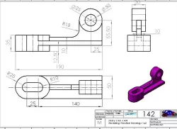 Study CAD CAM - Modeling Practice Drawings 142