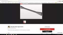 Tensil test