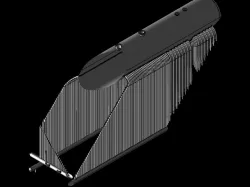 The coal-fired boiler