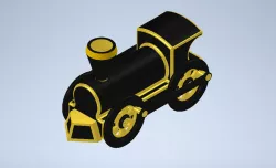 Train Engine And Cars