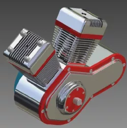 Twin V engine