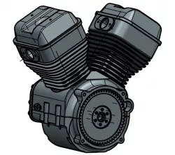 V-twin Engine