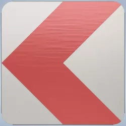 Vertical road marking signs