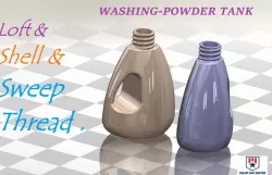 Washing Powder Tank.
