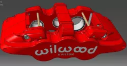 Wilwood Brake Caliper Assy 120-13289 RH 6-Piston Space Claim Model:
