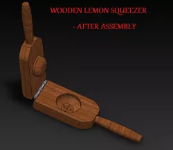 Wooden lemon Squeezer