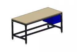 Workbench With Drawers