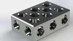 1" x 2" x 3" block