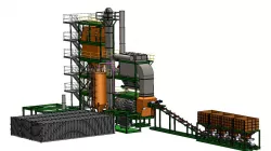 140TPH Batch Asphalt Plant