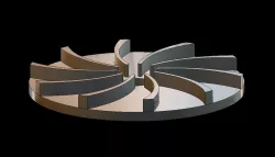 (2004-017) Centrifugal Pump Impeller