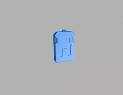 3D-Printable key ring