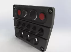 3D printed car switch panel