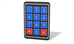 4X3 Matrix KeyPad (12 Keys)