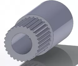 ANSI 92.1 splines, DP 24/48 28 theeth 45 degres