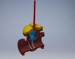 Assembly Gate Valve 18"-600#