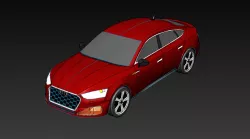audi A5 model car