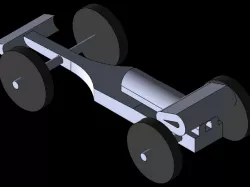 Basic f1 model car