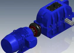 bevel gear motor reducer
