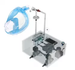 BiPAP Ventilator with Mask Hookup