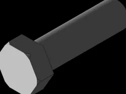 BOLT AND NUT M16