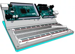 Breadboard & 2xAruino (UNO R3 & MEGA 2560) Stand