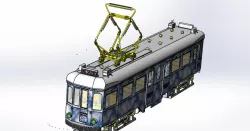 BUILT TRAIN Design In solidworks- By MD RASHID
