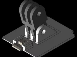 camera mount (for replica helmet)