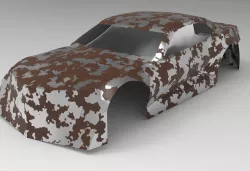 car surface modeling experiment