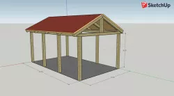 Carport - 12 x 20 feet