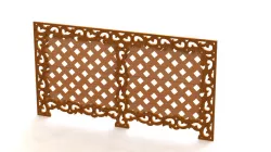 Carved Radiator Screen - Резной экран радиатора