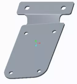 Ceiling fan blade shank