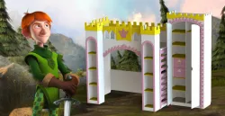 Children's bed "La Espada Del Valor" - Детская кровать 'Меч доблести'
