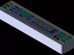 control panel of wahing machine