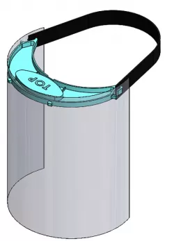 COVID-19 PPE Antifogging Face Shield