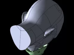 COVID19 3d printed face mask
