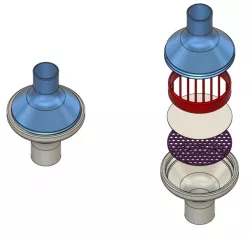 CPAP Inline 3D Printable Filter