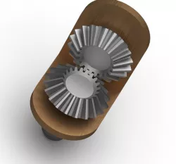 Design of Bevel Gear with Animation | NX-12 |