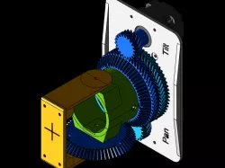 Differential pan-tilt