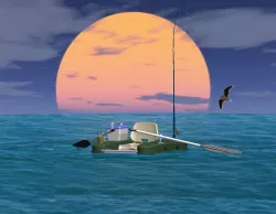Echo Frisher Pontoon Boat