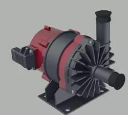 Electric car water pump
