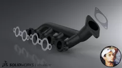 Exhaust Manifold Design (4 Cylinder Engine)