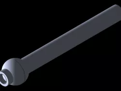 flexible pipe expansion animation in solidworks