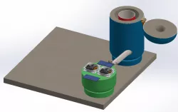 fonderie Aluminium V3 avec soufflerie silencieuse