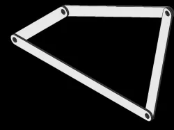 Four bar creo assembly