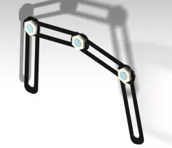 Four-bar Shape Measuring Tool