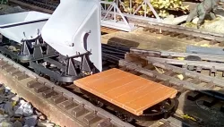 g gauge hudson rugga chassis based flat wagon