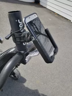 Golf Cart Phone Holder