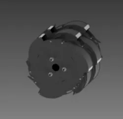 Grate, Rake, and Kevlar Hinge Doors in RASSOR Drum for Improved Efficiency and Performance
